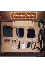 Identity V Puppeteer Matthias Black Outfit Cosplay Costume